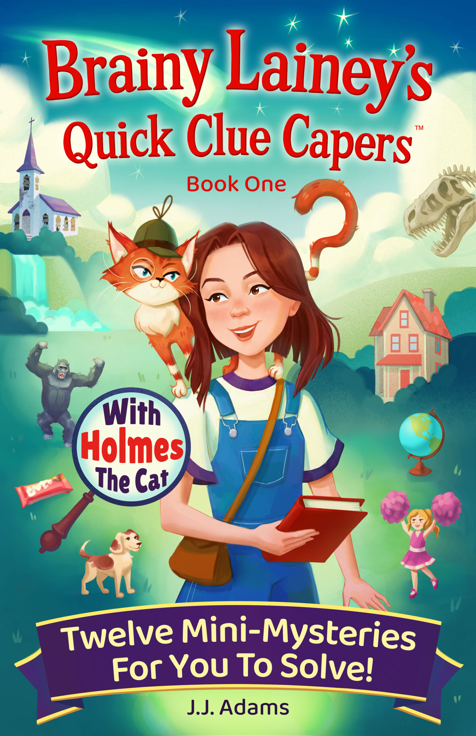 Brainy Lainey's Quick Clue Capers — book cover